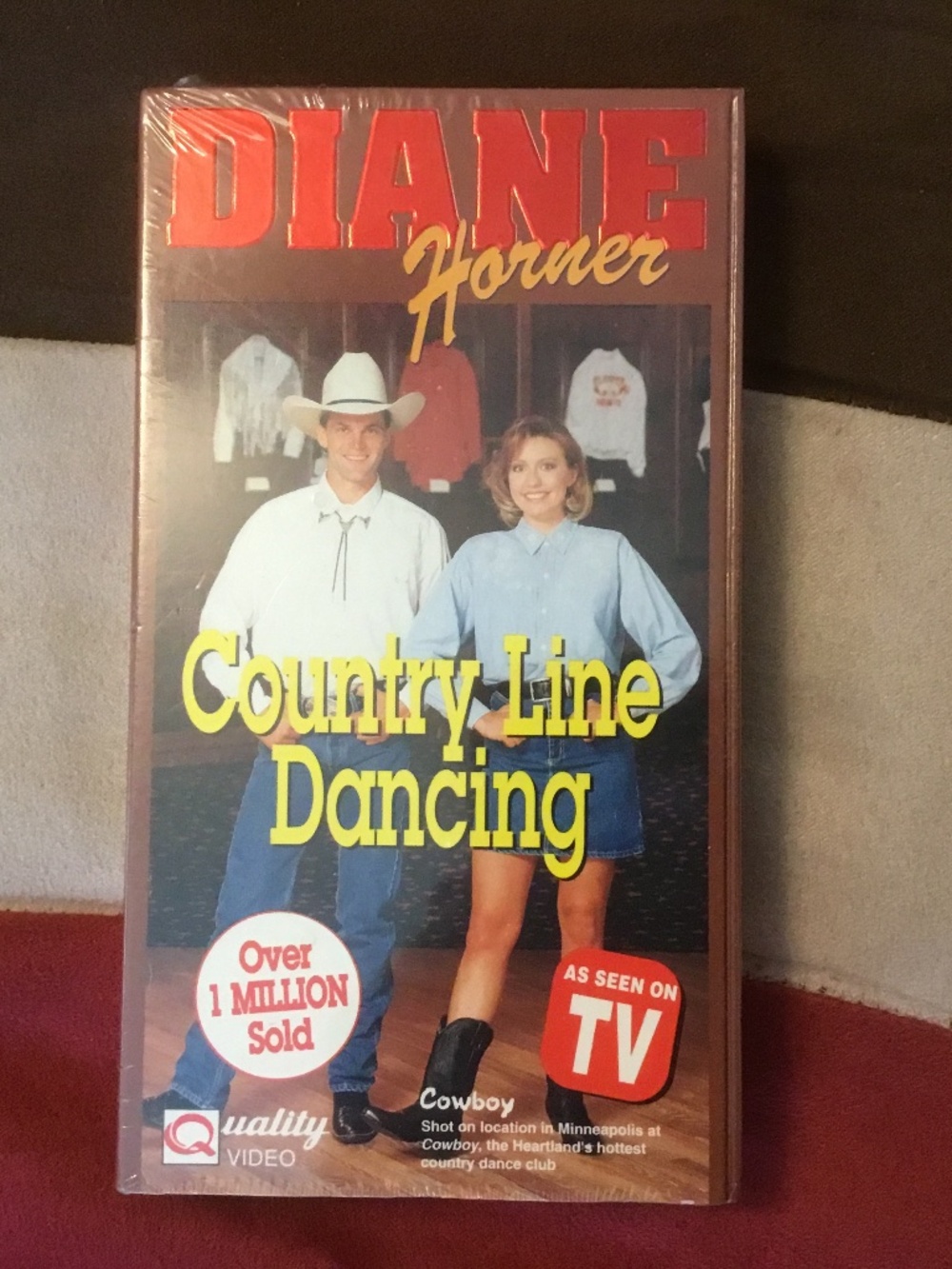 Country Line Dancing (Diane Horner) VHS Tape